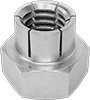 Flex-Top Locknuts for Heavy Vibration