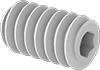 Plastic Flat-Tip Set Screws