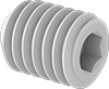 Plastic Flat-Tip Set Screws