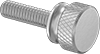 Aluminum Flared-Collar Knurled-Head Thumb Screws