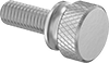 Aluminum Flared-Collar Knurled-Head Thumb Screws