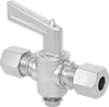 On/Off Valves with Compression Fittings