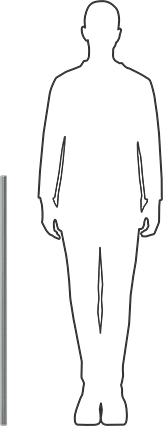 Image of Product. Side1 orientation. Contains SizingReference. Low-Strength Zinc-Plated Steel Threaded Rod, M27 x 3 mm Thread Size, 1 M Long.