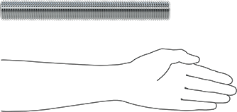 Image of Product. Side1 orientation. Contains SizingReference. Low-Strength Zinc-Plated Steel Threaded Rod, M36 x 4 mm Thread Size, 300 mm Long.