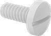 Plastic Binding Head Slotted Screws
