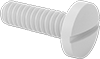 Plastic Binding Head Slotted Screws