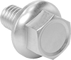 Brass Flanged Hex Head Screws