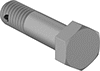 Steel Cotter-Pin-Locking Hex Head Screws
