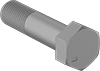 Army-Navy Medium-Strength Steel Hex Head Screws