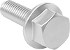 Aluminum Flanged Hex Head Screws
