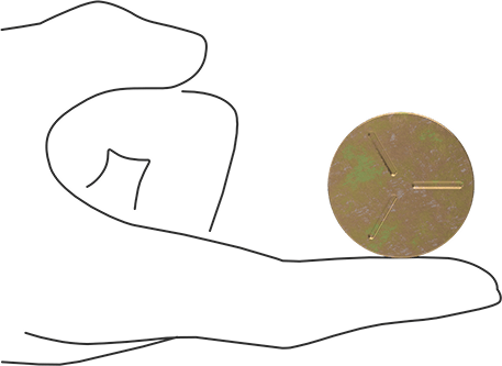 Image of Product. Side1 orientation. Contains SizingReference. SAE Grade 5 Steel Square-Neck Elevator Bolt, Medium-Strength, 3/8"-16 Thread Size, 1-1/4" Long.