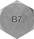 Image of Specification. Front orientation. ASTM Grade B7.