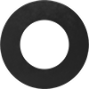 Chemical-Resistant Viton Fluoroelastomer Pipe Gaskets