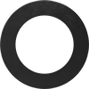 Chemical-Resistant Viton Fluoroelastomer Pipe Gaskets