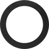 Chemical-Resistant Viton Fluoroelastomer Pipe Gaskets