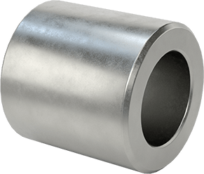Image of Product. Front orientation. Press-Fit Reamer Bushing, 0.314" ID, 1/2" OD, 1/2" Long.