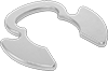 High-Load Side-Mount External Retaining Rings