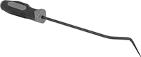 Image of Product. Front orientation. Picks. Deep-Offset-End Picks, 45° Angled Tip, Screwdriver Handle.