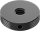 Image of Product. Front orientation. Thumb Nuts. High-Torque Low-Profile Knurled-Head Thumb Nuts.