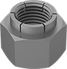 Steel Flex-Top Locknuts for Heavy Vibration