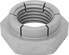 Thin-Profile Flex-Top Locknuts for Heavy Vibration