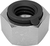 Heavy-Profile Steel-Insert Locknuts for Extreme Vibration