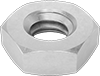 Thin-Profile Hex Nuts