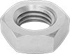 Thin-Profile Hex Nuts