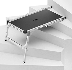 Image of ProductInUse. Front orientation. Work Platforms. Uneven Surface Folding Work Platforms.