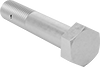 Steel Cotter-Pin-Locking Hex Head Screws
