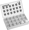 Ultra-Chemical-Resistant Rigid PTFE O-Ring Assortments
