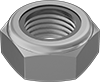 High-Strength Steel Thin Nylon-Insert Locknuts
