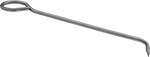 Image of Product. Front orientation. Picks. Picks, 90° Angled Tip, Loop Handle.