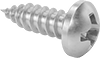 Stainless Steel Phillips Rounded Head Screws for Sheet Metal