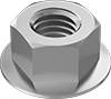 Metric High-Strength Steel Flange Nuts—Class 10