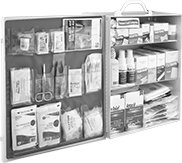 Image of Product. Front orientation. First-Aid Kits. Wall-Mount First-Aid Kits.