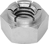Heavy-Profile Flex-Top Locknuts for Heavy Vibration