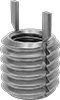 Mil.-Spec. Key-Locking Threaded Inserts For Soft Metal