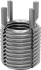 Mil.-Spec. Key-Locking Threaded Inserts For Soft Metal