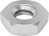 Narrow-Profile Hex Nuts