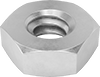 Narrow-Profile Hex Nuts