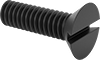 Plastic Slotted Flat Head Screws