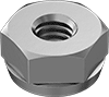 Steel Nonmarring Locknuts with Spring-Lock Washer