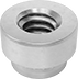 Image of Product. Front orientation. Press-Fit Nuts. Press-Fit Nuts for Sheet Metal.