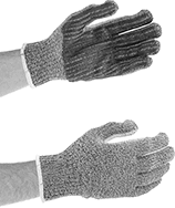 Image of ProductInUse. Style C. Front orientation. Gloves. Cut-Protection Gloves, Gloves, Style C.
