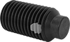 Thread-Locking Steel Extended-Tip Set Screws