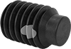 Thread-Locking Steel Extended-Tip Set Screws