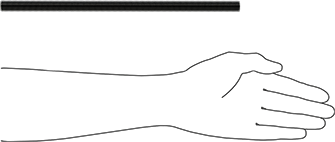 Image of Product. Side1 orientation. Contains SizingReference. Grade B7 Medium-Strength Steel Threaded Rod, Fine-Thread, M14 x 1.5 mm Thread, 300 mm Long.