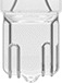 Image of Specification. Side1 orientation. ZoomedIn view. Subminiature Wedge Base. Wedge-Base Miniature Light Bulbs.
