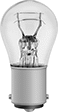 Image of Product. Side View. Side1 orientation. Light Bulbs. Dual-Filament Bayonet-Base Miniature Light Bulbs.